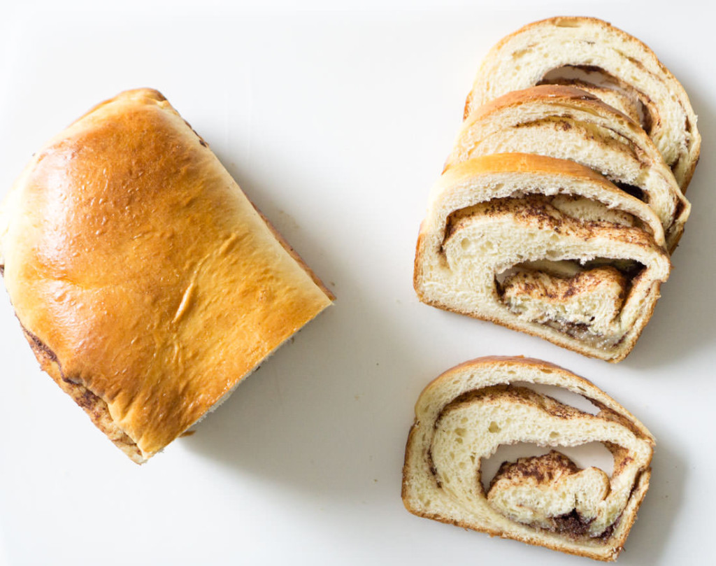 Japanese milk bread, sliced and ready for toasting or eating as is 