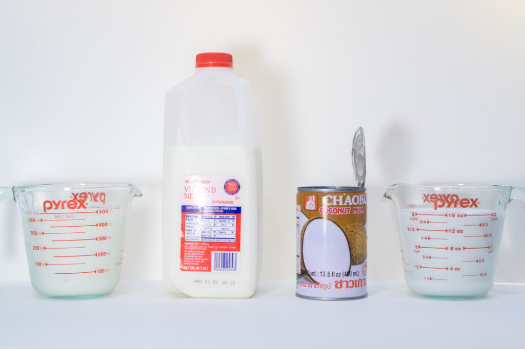 Cow's milk kiribath versus coconut milk kiribath: the faceoff