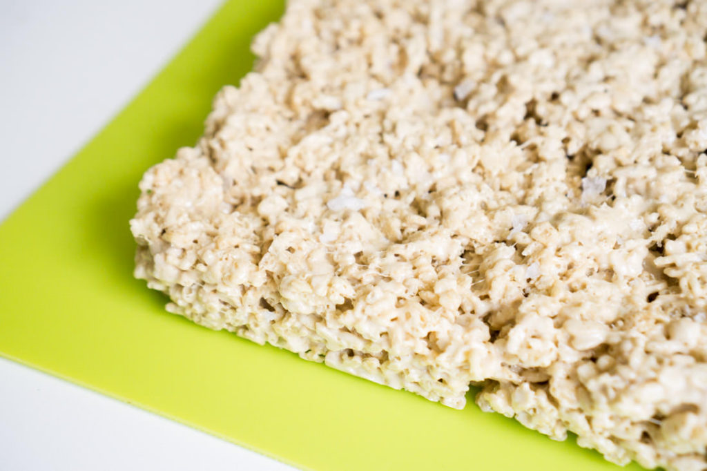 Salted Caramel Rice Krispy Treats