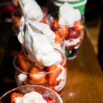 strawberry coppetta parfait